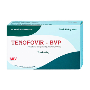 Tenofovir-BVP điều trị và dự phòng kháng virus HIV, viêm gan B 30 viên
