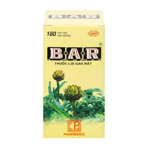 Thuốc Bar Pharmedic giúp lợi gan mật 180 viên
