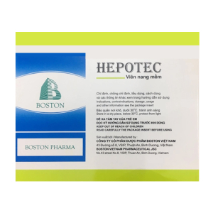 Thuốc Hepotec Medisun bảo vệ, phục hồi tế bào gan 60 viên