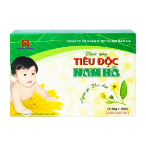 Thuốc uống Tiêu Độc Nam Hà giải nhiệt độc, tiêu viêm (20 ống x 10ml)