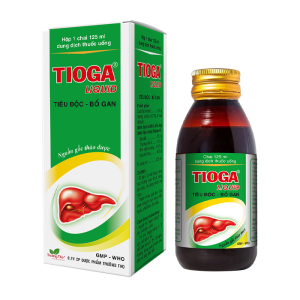Tioga Liquid hỗ trợ tiêu độc, bổ gan 125ml