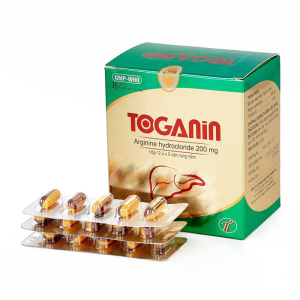Toganin 200mg Trường Thọ Pharma điều trị suy giảm chức năng gan 60 viên