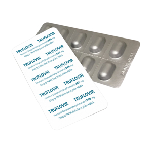 Truflovir 245mg Herabiopharm điều trị viêm gan B và HIV 30 viên