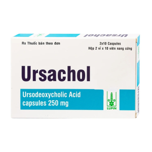 Ursachol 250mg Lupin điều trị xơ gan mật nguyên phát 20 viên