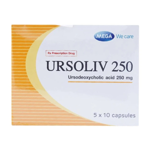 Ursoliv 250 MEGA We care hỗ trợ trị bệnh lý về gan mật 50 viên