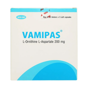 Vamipas 200mg hỗ trợ điều trị viêm gan, xơ gan, gan nhiễm mỡ 100 viên