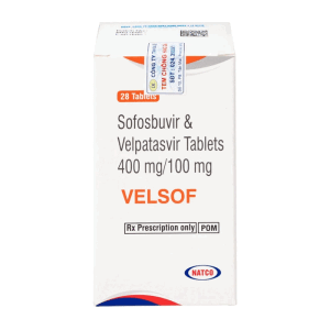 Velsof 400mg/100mg Natco điều trị viêm gan virus C 28 viên