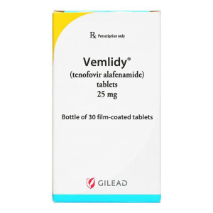 Vemlidy 25mg Gilead điều trị viêm gan siêu vi B 30 viên