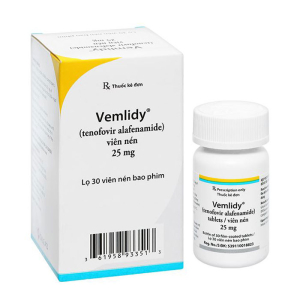 Vemlidy 25mg Gilead điều trị viêm gan siêu vi B 30 viên