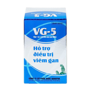 VG-5 Danapha điều trị viêm gan 40 viên