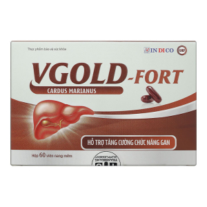 Vgold - Fort giúp tăng cường chức năng gan 60 viên