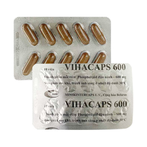 Vihacaps 600 Minskintercaps cải thiện triệu chứng bệnh lý gan 50 viên