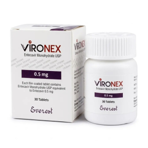 Vironex 0.5 mg Everest điều trị viêm gan B 30 viên