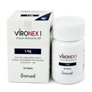 Vironex 1 mg Everest điều trị viêm gan B 30 viên