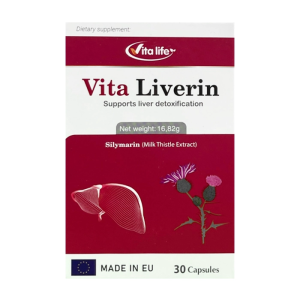 Vita Liverin Exim Pharma hỗ trợ giải độc gan, bảo vệ gan 30 viên