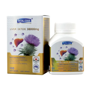 Vital Code Liver Detox 38000mg hỗ trợ chức năng gan 100 viên