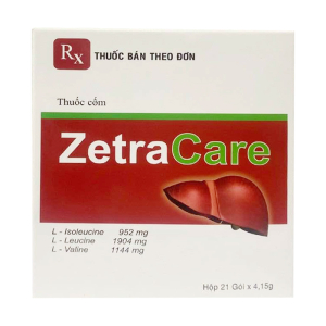 Zetracare Cophavina cải thiện suy giảm albumin người suy gan 21 gói